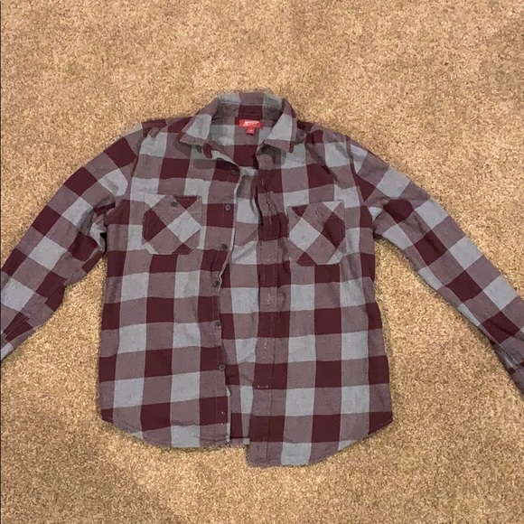 Arizona Jean Company Shirts Arizona Jeans Company Red And Grey